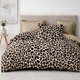 Постельное белье Евро KOLOCO "Animal Print" фланель (42861) - изображение 1