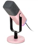Микрофон динамический игровой Fifine AM8 Pink RGB USB/XLR для стриминга и подкастов - изображение 3