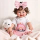 Лялька Babeside Reborn Baby Малія 20" Маленька дівчинка-принцеса зцілює серце - зображення 1