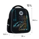 Рюкзак шкільний напівкаркасний GoPack Education GO26-165S-5 Speed Zone + олівці Kite 18кол. (000996007) - зображення 3