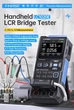 Тестер цифровий, високоточний FNIRSI LC1020E LCR, ESR для вимірювання електронних компонентів, опору, ємності, індуктивності Black - изображение 9