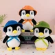 Мягкая плюшевая игрушка пингвин в оранжевой шляпке 25 см - изображение 2