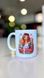 Керамическая чашка для девушки "Ты Прекрасная" с изображением - Chaban_Souvenir - Кружка для девушки, любимой, подруги, подружки, с надписью, идея подарка, Красивый рисунок, (330 мл) WH_011 - изображение 6
