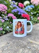 Керамическая чашка для девушки "Ты Прекрасная" с изображением - Chaban_Souvenir - Кружка для девушки, любимой, подруги, подружки, с надписью, идея подарка, Красивый рисунок, (330 мл) WH_011 - изображение 7