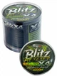 Шнур Boya BY Blitz X4 two-color черно-зеленый 0.16мм 11,2кг 1000м - изображение 1