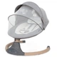 Шезлонг-гойдалка 2в1 Kidwell LUXI Dark Melange/Wooden - изображение 6