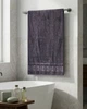 Турецкое бамбуковое махровое полотенце Zeron 70х140 Bamboo Anthracite - изображение 3