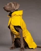 Светоотражающий дождевик для собак с антибактериальной подкладкой PAIKKA Visibility Raincoat Lite Yellow 90 - изображение 1