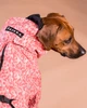 Комбинезон дождевик для собак со светоотражением PAIKKA Rain Suit Red 65 - изображение 8