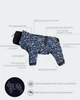 Світловідбиваючий зимовий костюм для собак PAIKKA Winter Suit Blue 50 - зображення 3