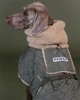 Куртка для собак на Sherpa-подкладке PAIKKA Quilted Sherpa Jacket Olive 45 - изображение 6