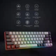 Клавіатура ігрова бездротова GamePro GK935 Wireless LED Black з RGB підсвічуванням, компактна геймерська клавіатура 68 клавіш для ПК - зображення 6