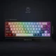 Клавіатура ігрова бездротова GamePro GK935 Wireless LED Black з RGB підсвічуванням, компактна геймерська клавіатура 68 клавіш для ПК - зображення 10