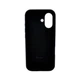 Захисний чохол-накладка Silicone Full Case AA Open Cam для Apple iPhone 17 Mid Black (FullOpeAAi17-55) - зображення 2