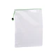 Многоразовый мешок сетка для фруктов и овощей с затяжкой Stenson Эко M 30x35см White (WW02847-M) - изображение 1