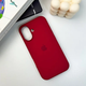Защитный чехол-накладка Silicone Full Case AA Open Cam для Apple iPhone 17 Maroon (FullOpeAAi17-35) - изображение 3
