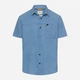 Рубашка летняя мужская Camel Active 409266-7S66-42 XL Голубая (4063366250201) - изображение 6