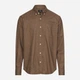 Рубашка хлопковая мужская Camel Active 409116-7S16-26 2XL Коричневая (4063366248451) - изображение 6