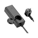Зарядний пристрій HOCO NS4 Sharp desktop socket 2xUSB-C + USB-A PD65W Black (6942007617352) HOCO 6942007617352 995861 - зображення 4