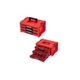 Ящик для інструментів QBRICK SYSTEM набір на платформі, 21", 525*345*885, SYSTEM PRO Drawer Workshop Set 3 Red (Z258353PG003) QBRICK SYSTEM Z258353PG003 995827 - зображення 2