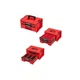 Ящик для інструментів QBRICK SYSTEM набір на платформі, 21", 525*345*885, SYSTEM PRO Drawer Workshop Set 3 Red (Z258353PG003) QBRICK SYSTEM Z258353PG003 995827 - зображення 3