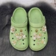 Сабо кроксы женские Dago Style оливковые ЭВА с джибитсами 40/41р (26-26,3 см) 4041-3 - изображение 5