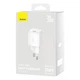 Сетевое зарядное устройство на 30W QC+ PD (Type-C) блок питания Cube Pro Fast Charger белый, Baseus (CCXF000302) - изображение 6