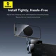 Автомобильный держатель Baseus MaxView Magnetic Car Mount grey (C40180701813-00) - изображение 7