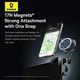 Автомобильный держатель Baseus MaxView Magnetic Car Mount grey (C40180701813-00) - изображение 9