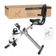 Складной горизонтальный велотренажер со спинкой Spokey VX-FIT до 100 кг с системой магнитного сопротивления Белый - изображение 10