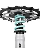 Кальян Amotion Pedal RX Pearl 45см на ущільнюйте з нержавіючої сталі білий - зображення 4