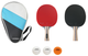 Zestaw do tenisa stołowego Hudora 2 rakietki, 3 piłeczki (4005998763124) - obraz 1