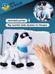Розумний робот-пес TK Group озвучування українською, світлові ефекти та трюки - зображення 3
