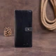 Бумажник мужской вертикальный из кожи алькор SHVIGEL 16204 Черный - изображение 6