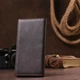Бумажник мужской в гладкой коже Vintage 14645 Коричневый - изображение 8