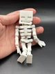 Гнучкий скелет Minecraft Skeleton (білий) - зображення 5