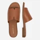Женские шлепанцы кожаные Lasocki RST-KM215-01 5906751185865 38 25.1 см Коричневые (5906751185919) - изображение 6