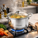 Кастрюля Maestro MR-3510-16 с крышкой 1,6л нержавеющая сталь индукционная - изображение 3