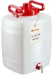 Plastikowa beczka z kranikiem Kadax Asele na wodę 20 l (K4223) (5903699432624) - obraz 1