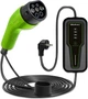 Мобільний зарядний пристрій для електромобіля Qoltec EV з регулюванням 2 в 1 Type 2 3.5 кВт 4 м (5901878525747) - зображення 1