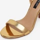 Женские босоножки Nine West S2S15503 5906751045114 38 25.1 см Золотистые (5906751045213) - изображение 7