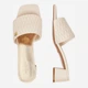 Женские мюли Nine West S4S96897-01 5906751044353 38 25.1 см Бежевые (5906751044520) - изображение 5