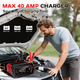 Автоматическое зарядное устройство HTRC P40 12V 40A / 24V 16A для кислотных, гелевых GEL, AGM и LiFePO4 аккумуляторов - изображение 4