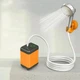Портативний душ на акумуляторі з насосом 7800 mAh похідний автономний туристичний переносний з датчиком температури для дачі туризму (SHOWER-7200T) - зображення 6