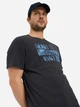 Футболка хлопковая длинная мужская Camel Active T-shirts 1/2 sleeves 409700-7T17-48 XL Темно-синяя с принтом (4063366239787) - изображение 4