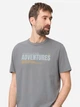 Футболка хлопковая длинная мужская Camel Active T-shirts 1/2 sleeves 409700-7T27-45 L Темно-синяя с принтом (4063366240127) - изображение 4
