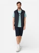 Футболка хлопковая длинная мужская Camel Active T-shirts 1/2 sleeves 409700-7T02-32 2XL Светло-зеленая с принтом (4063366255831) - изображение 3
