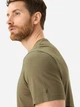 Футболка хлопковая длинная мужская Camel Active T-shirts 1/2 sleeves 409700-7T02-35 M Оливковая с принтом (4063366239213) - изображение 5
