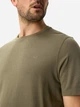 Футболка хлопковая длинная мужская Camel Active T-shirts 1/2 sleeves 409700-9T87-35 2XL Оливковая (4063366266325) - изображение 5