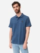 Поло длинное мужское Camel Active Polos 1/2 sleeves 409920-7P08-44 L Темно-синее (4063366242725) - изображение 1